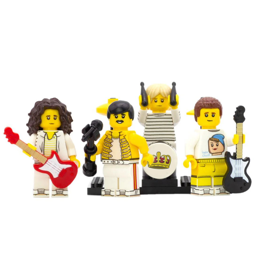 I Want To Brick Free - Custom Design Minifigure Set - Image 5