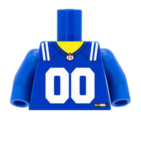 Indianapolis Colts (AFC) - Custom Design Minifigure Torso