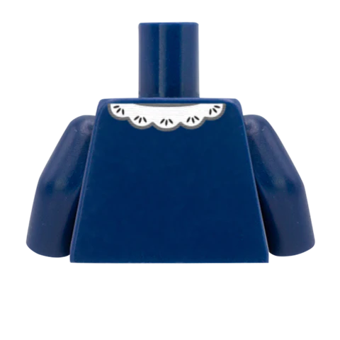 Jumper Over Lace Collar Shirt - Custom Design Minifigure Torso - Image 60