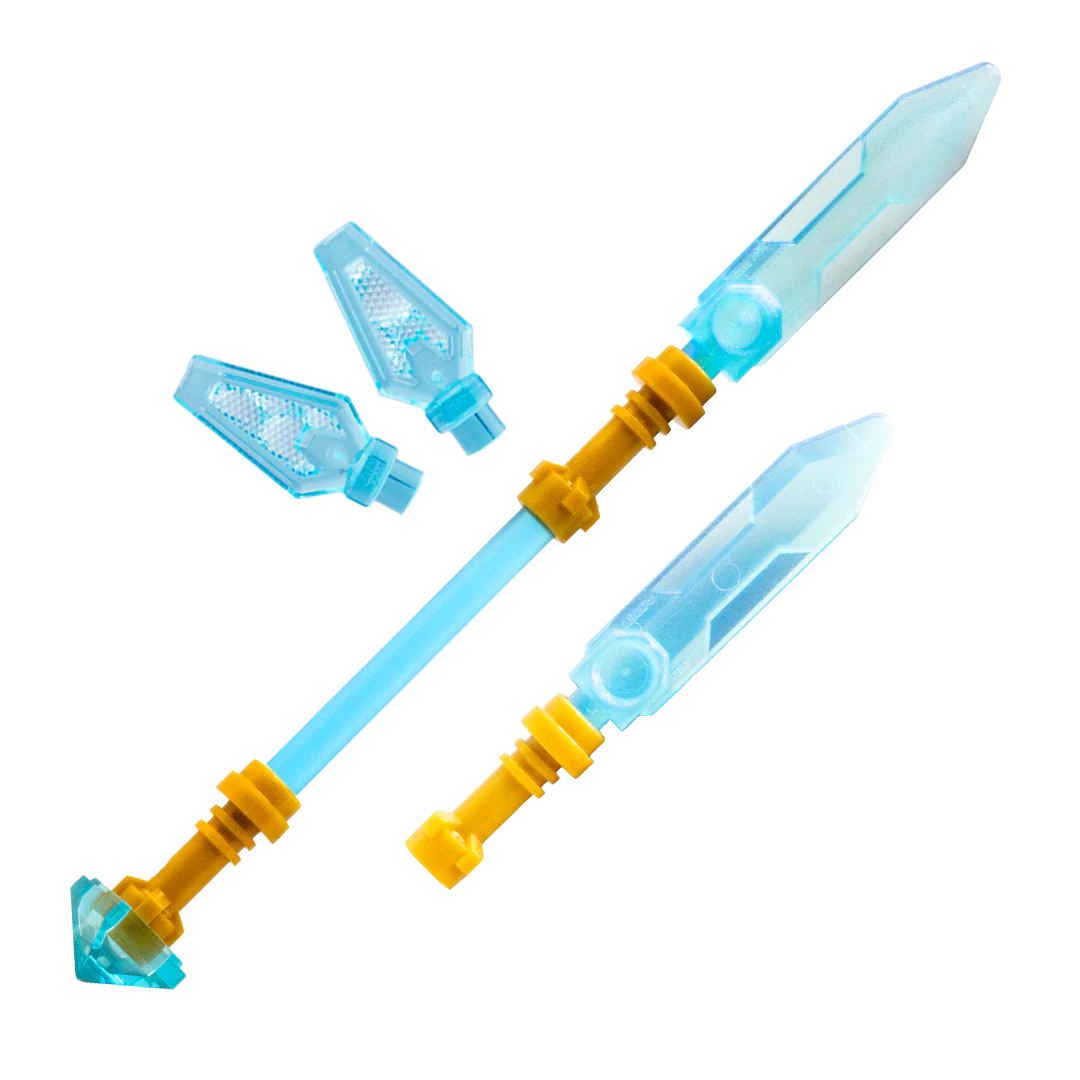 K-Block Weapons Set - LEGO Minifigure Accessory (Plastic Toy)