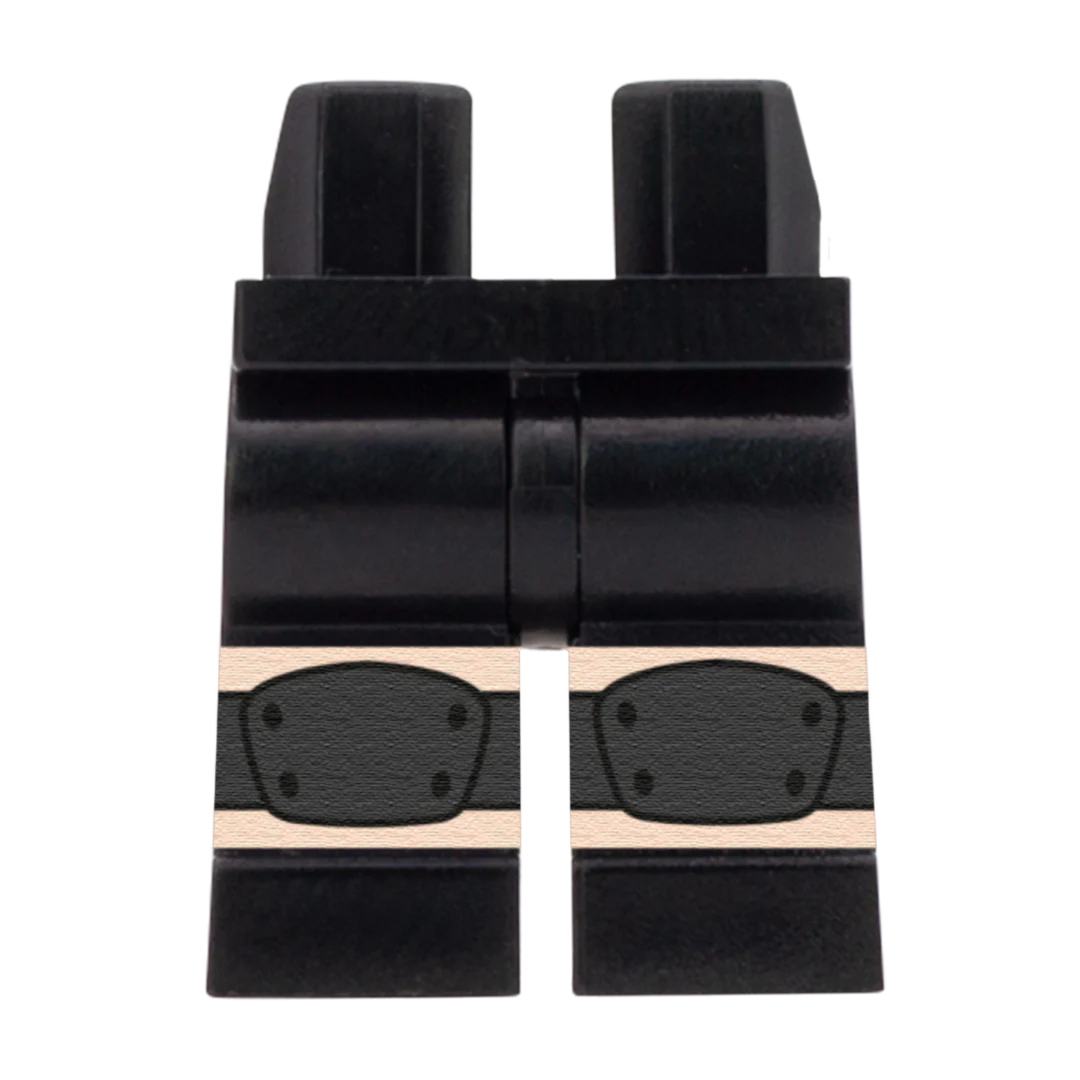 Minifigure Legs with Knee Pads - Custom Printed Minifigure Legs - Image 2
