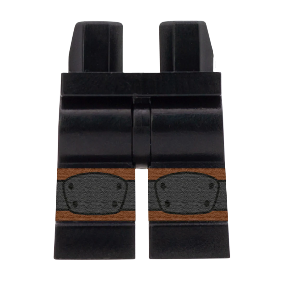 Minifigure Legs with Knee Pads - Custom Printed Minifigure Legs - Image 4