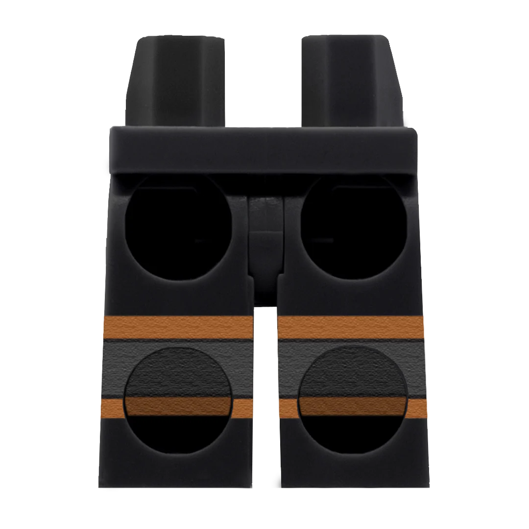 Minifigure Legs with Knee Pads - Custom Printed Minifigure Legs - Image 7