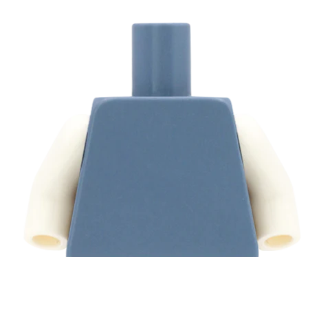 Knit Waistcoat - Custom Design Minifigure Torso - Image 4