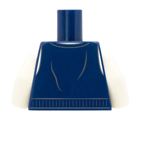 Knit Waistcoat - Custom Design Minifigure Torso - Image 51