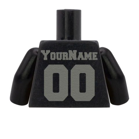 Las Vegas Raiders (AFC) - Custom Design Minifigure Torso - Image 7