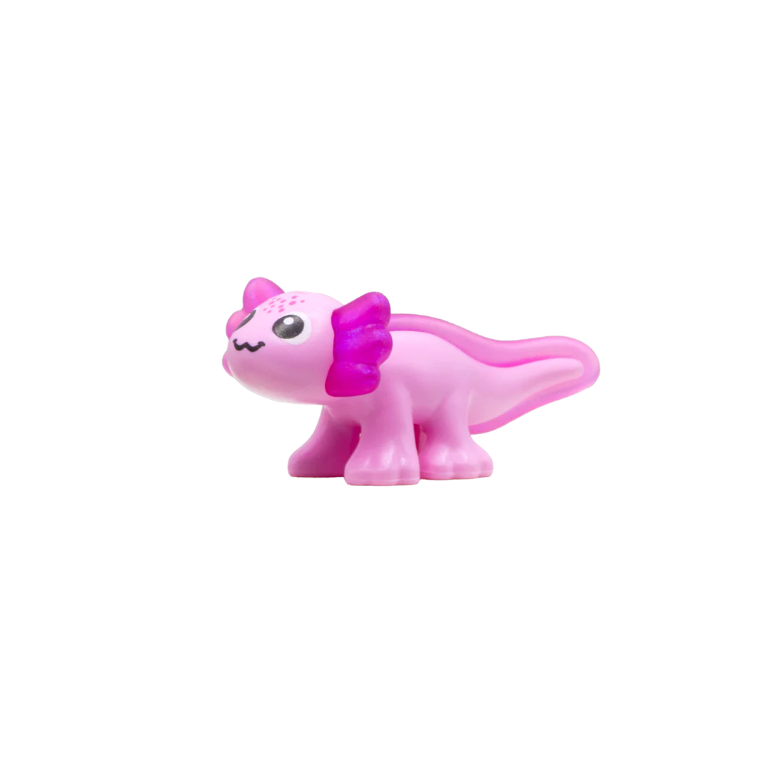 LEGO Axolotl Pink - LEGO Minifigure Accessory