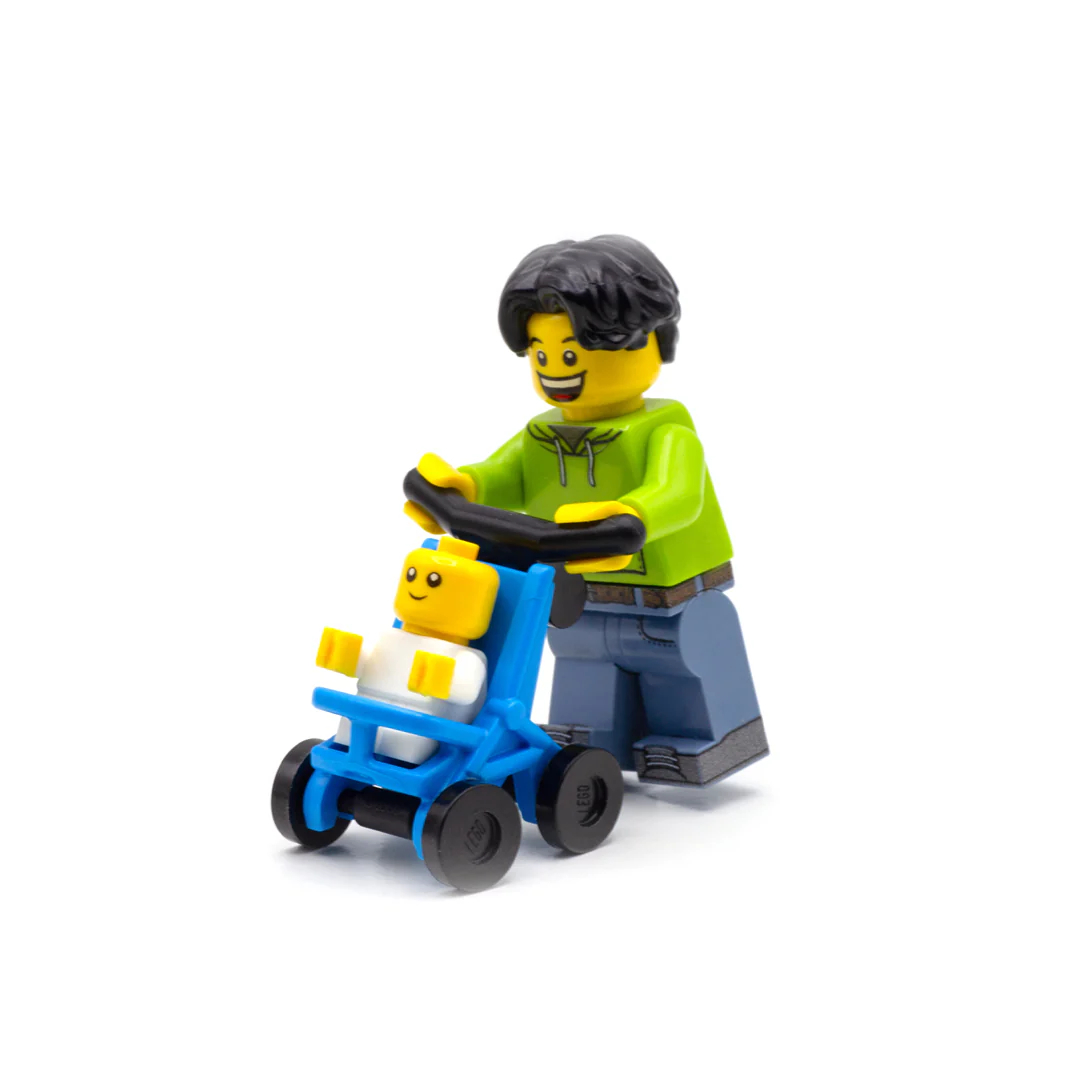 LEGO Baby Pushchair - Minifigure Accessory - Image 3
