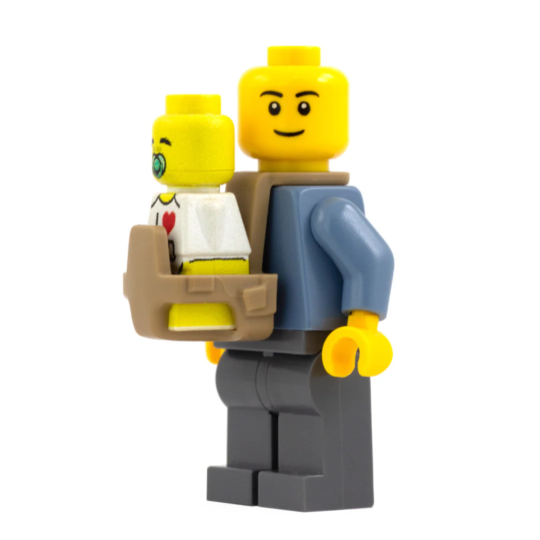 LEGO Baby Sling - Minifigure Accessory - Image 3