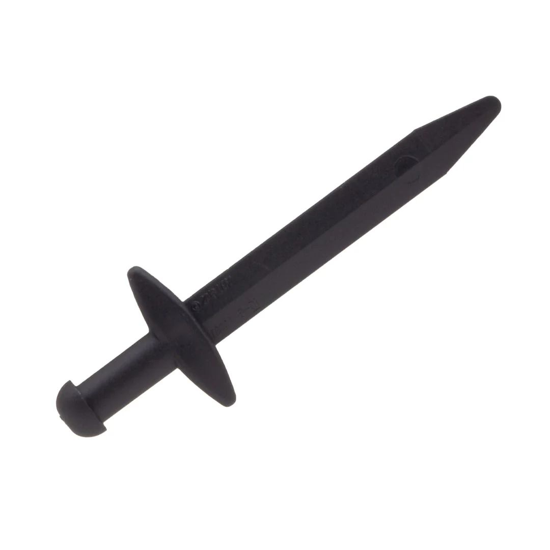 LEGO Black Long Sword - Minifigure Accessory (Plastic Toy)