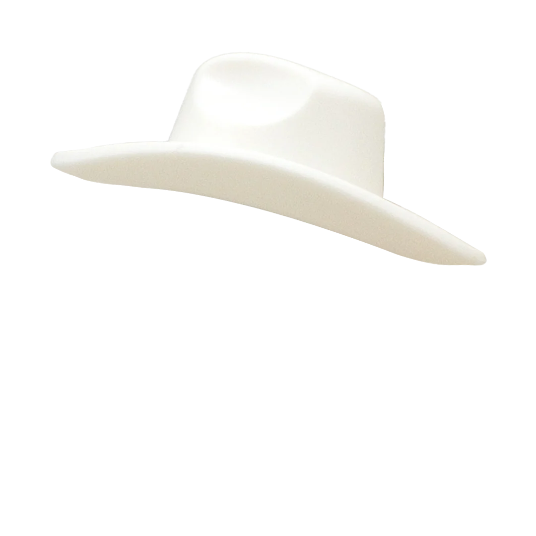 LEGO Trilby (White) - LEGO Headwear - Image 3