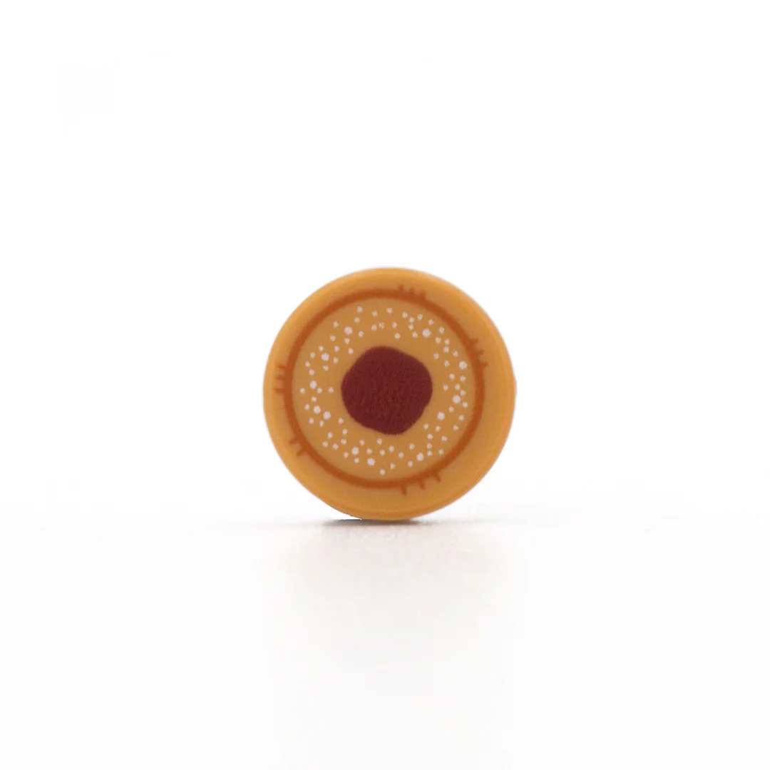 LEGO Danish Pastry - Minifigure Accessory (1 x 1 round tile)