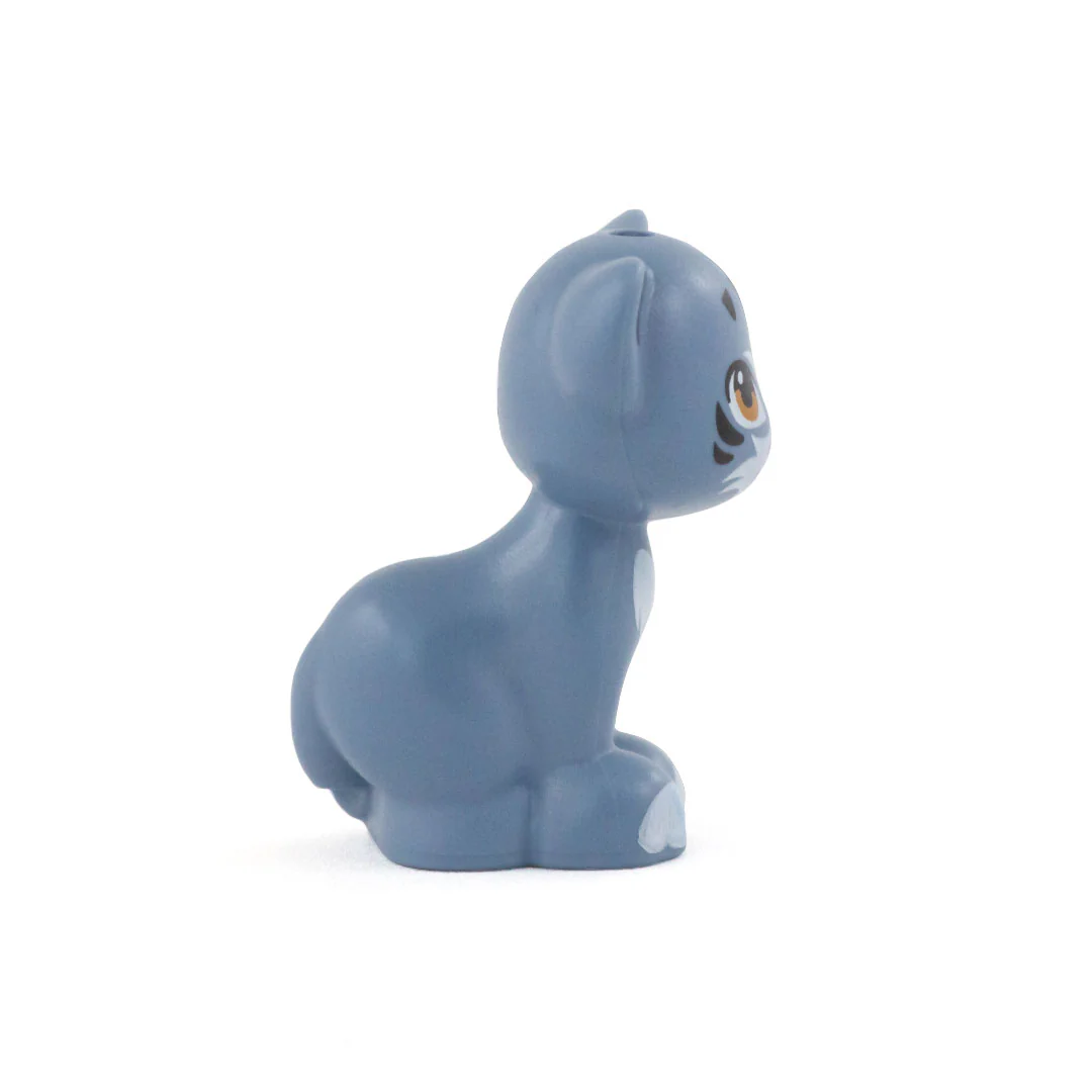 LEGO Friends Sitting Cat (Blueish Grey) - Image 2