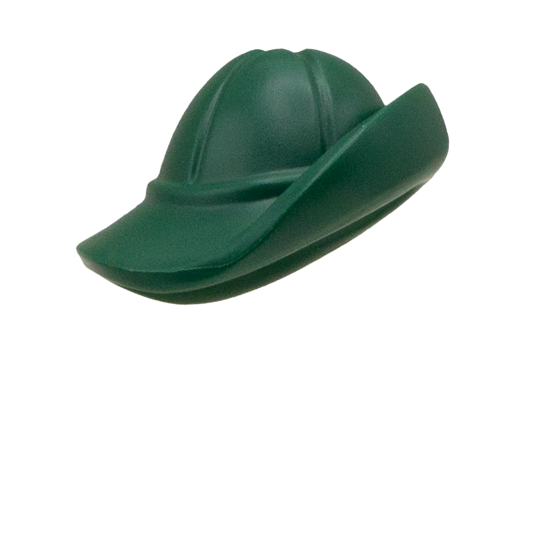 LEGO Dark Green Fishing Hat - Image 3