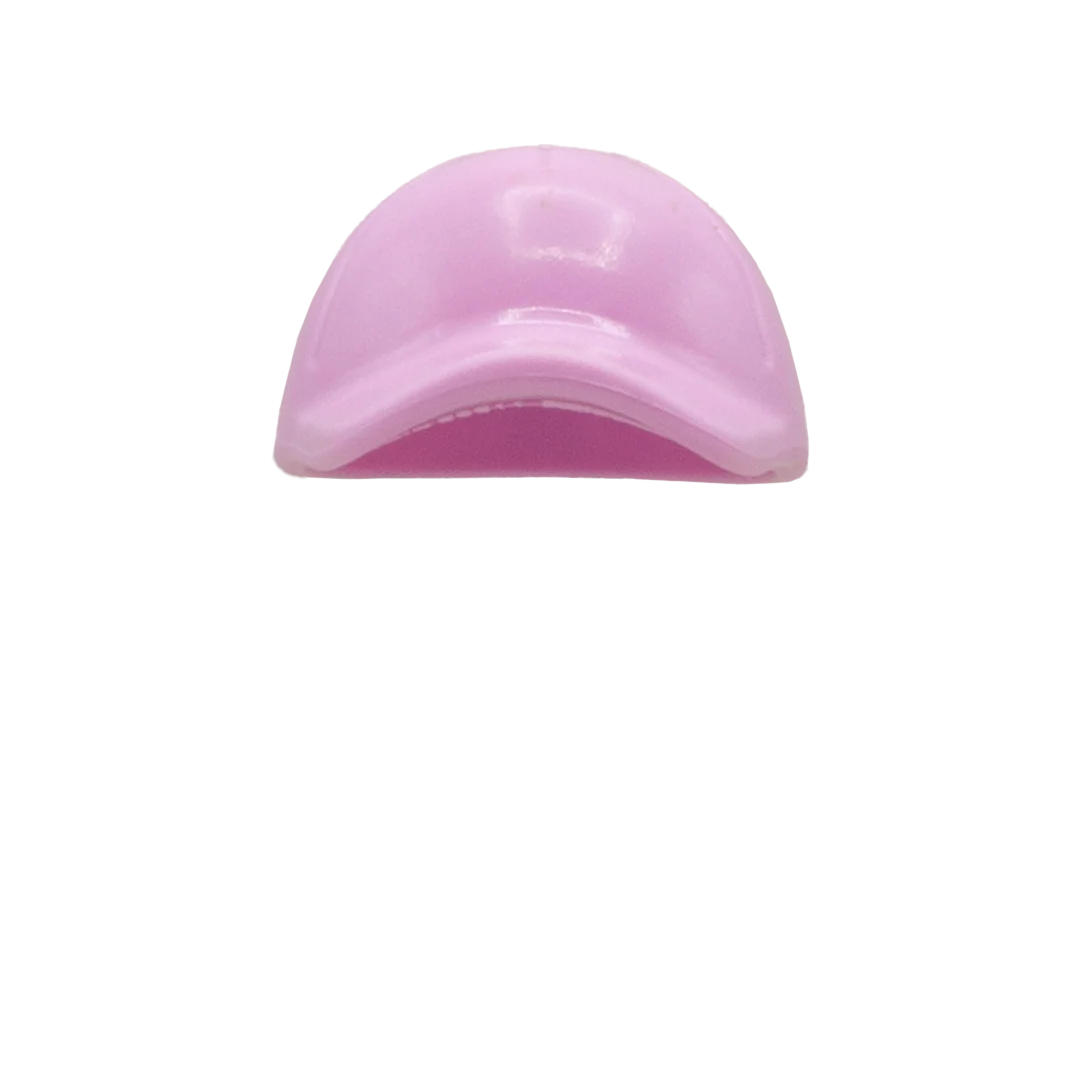 Light Pink Lined Baseball Cap - LEGO Minifigure Hat