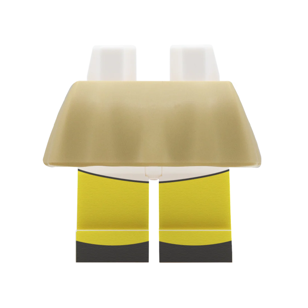 LEGO Light Tan Skirt With Shorts - Minifigure Skirt