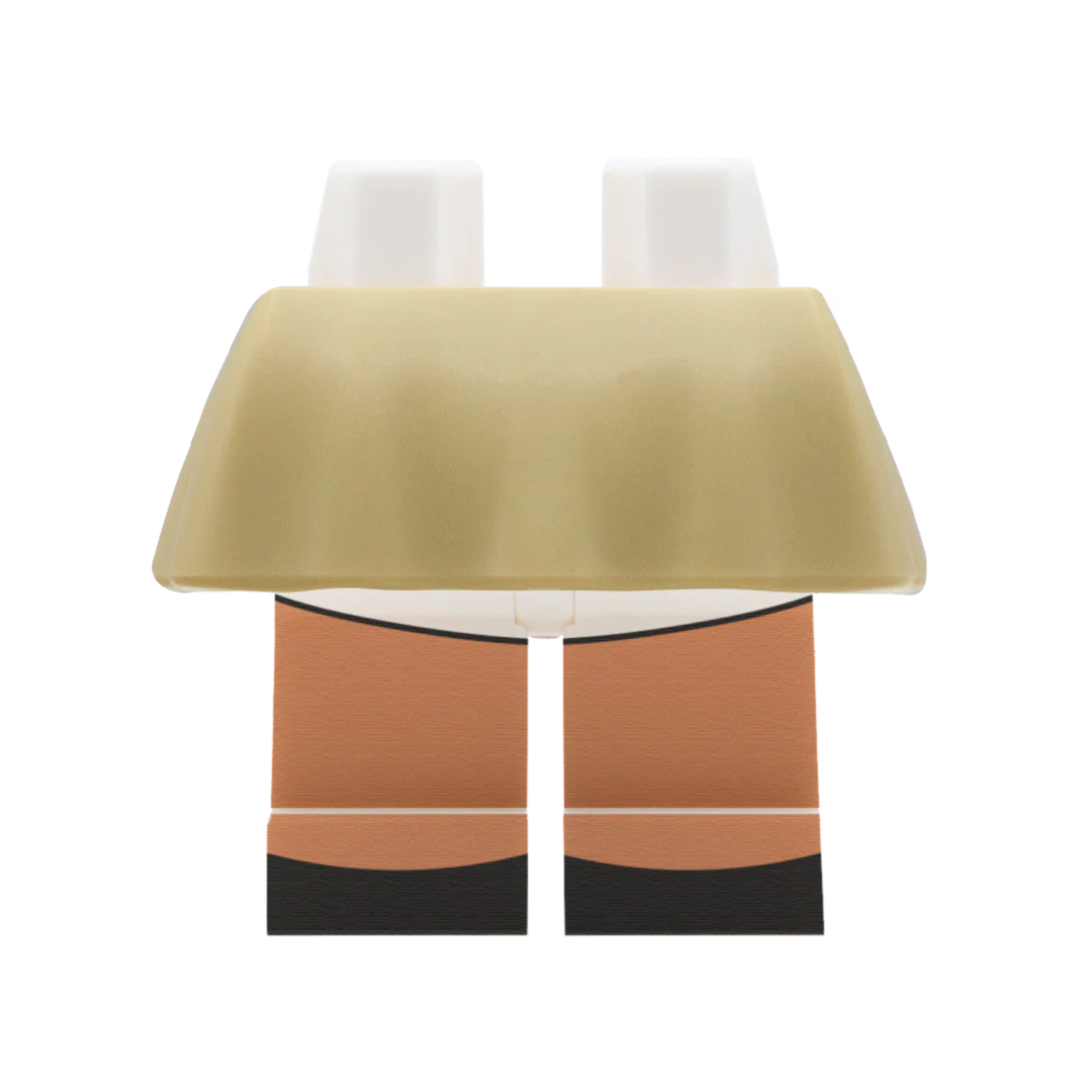 LEGO Light Tan Skirt With Shorts - Minifigure Skirt - Image 5