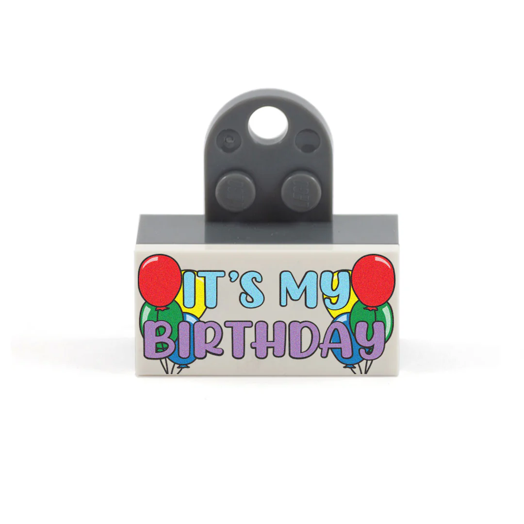 LEGO Magnet with Birthday Tile - Image 2