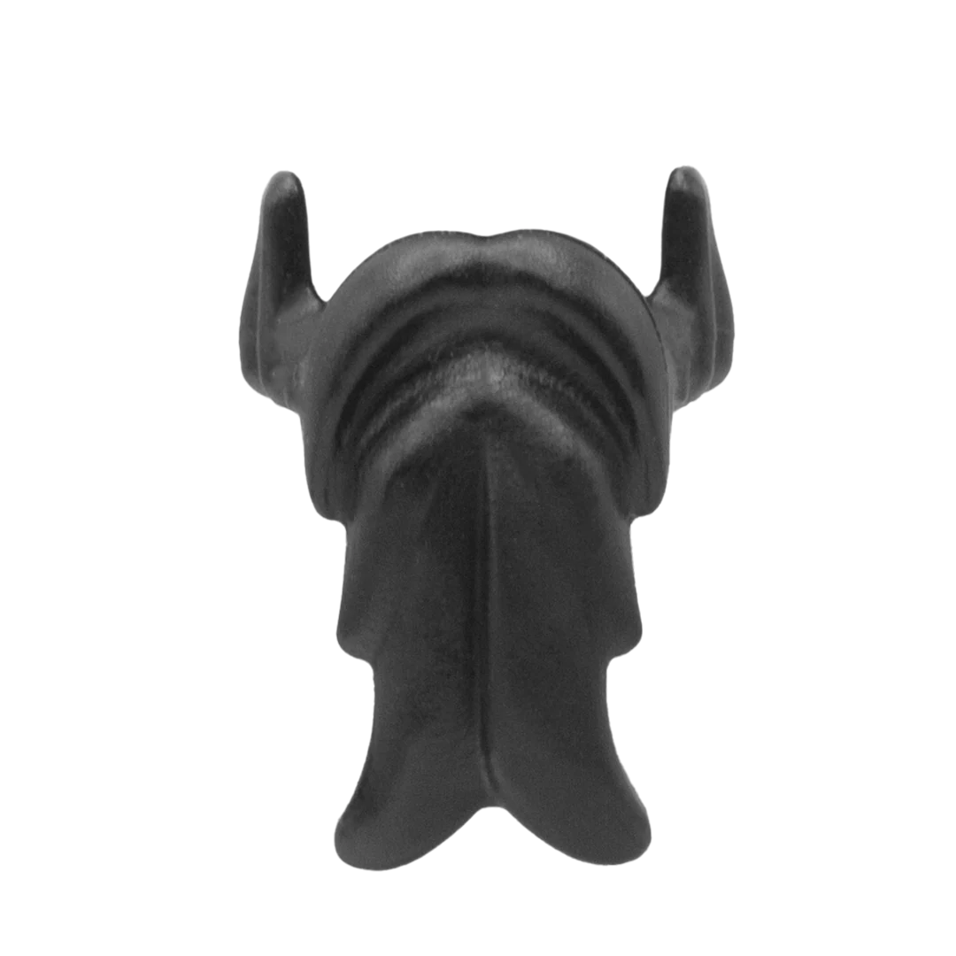 Long Black LEGO Minifigure Beard - Image 2
