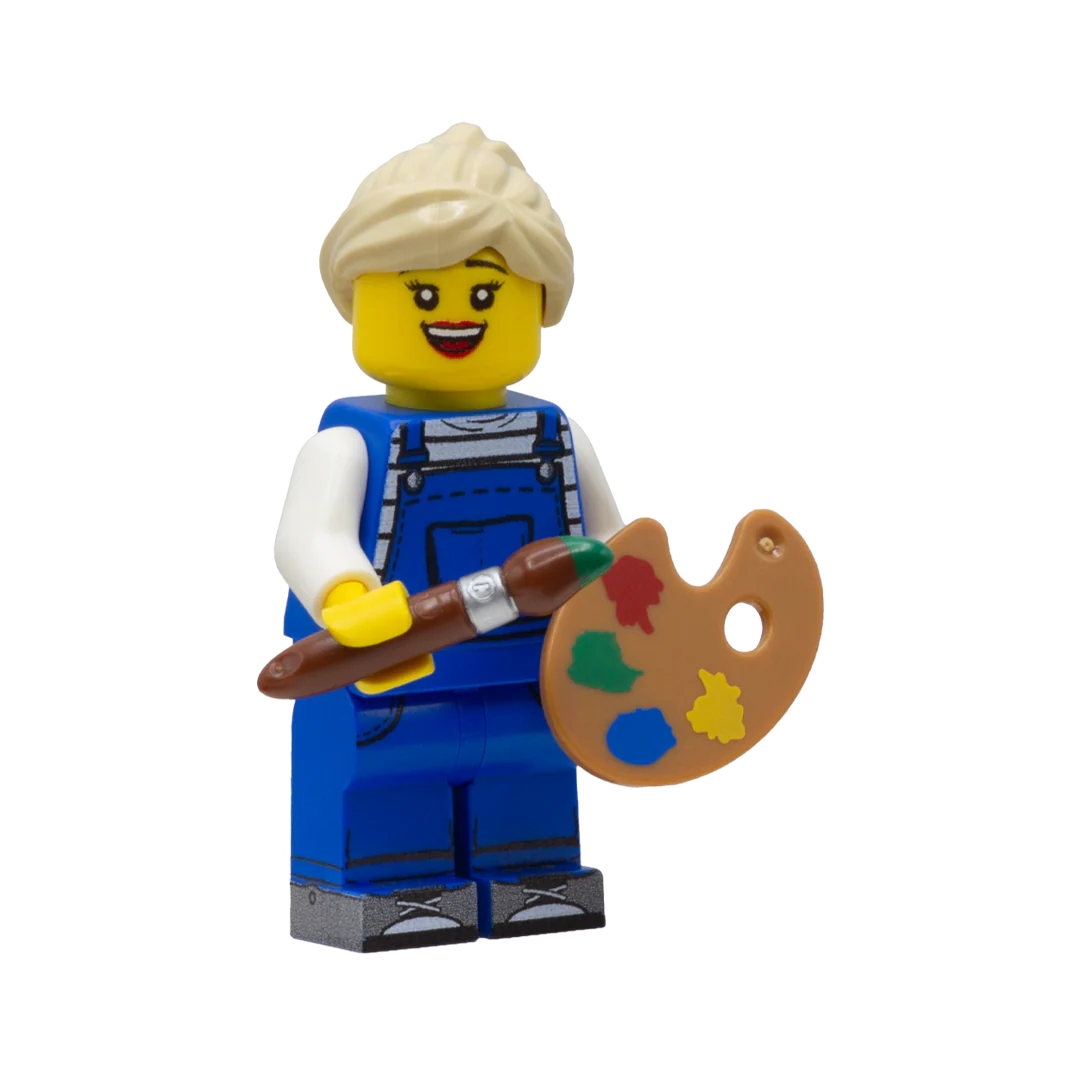 LEGO Pallette and Brush Set - Minifigure Accessory - Image 2