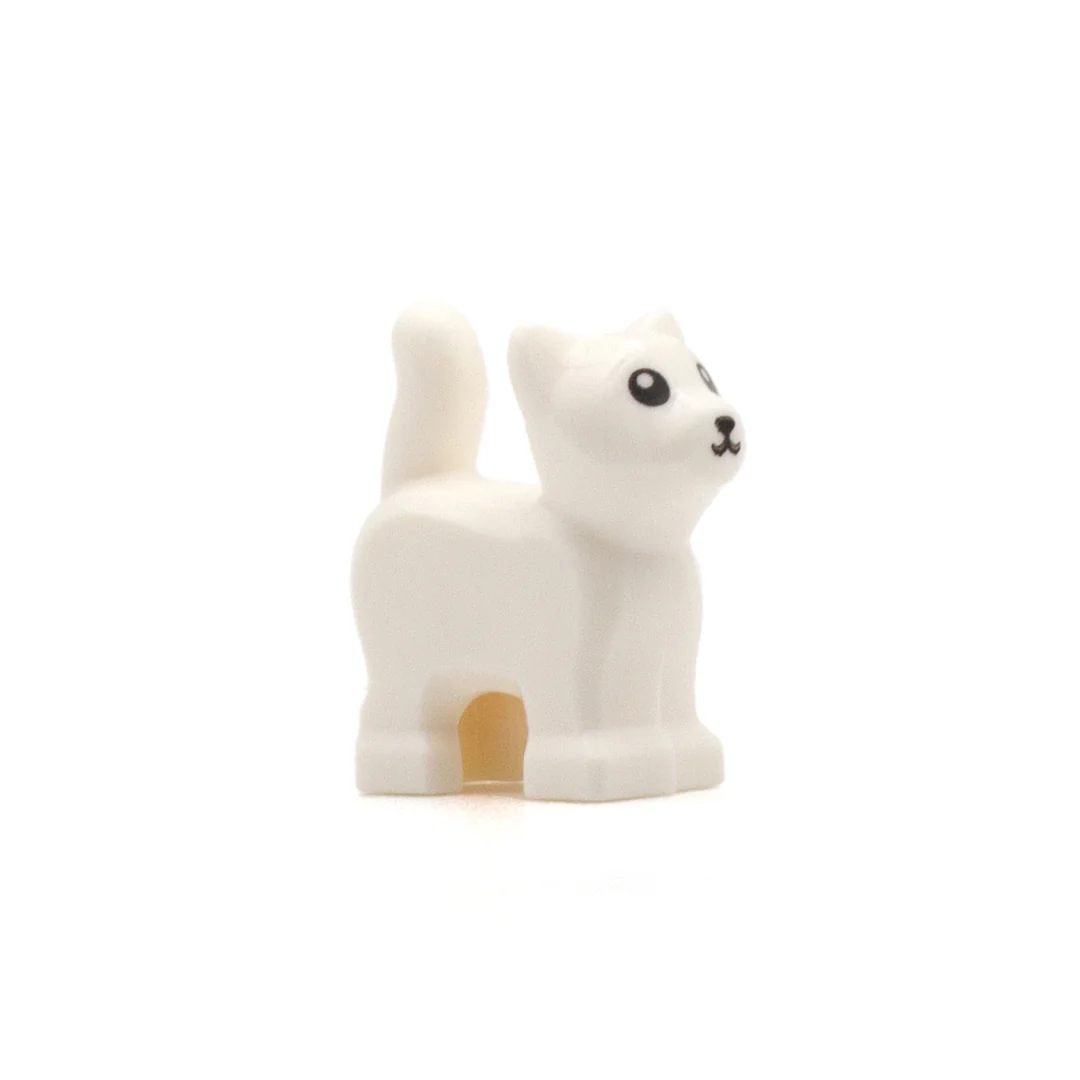 LEGO Standing Kitten (White)