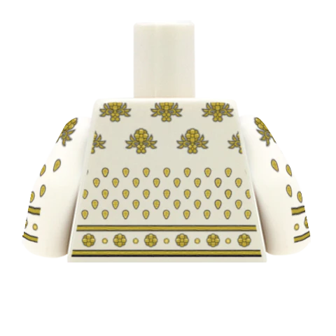 Lehenga Choli Dress Torso - Custom Design Minifigure Torso - Image 18