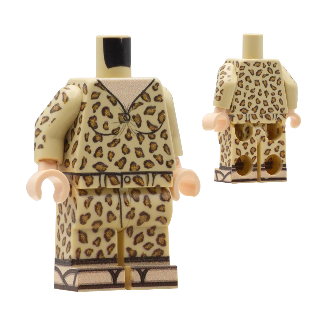 Leopard Print Full Outfit - Custom Design Minifigure Outfit - Image 2