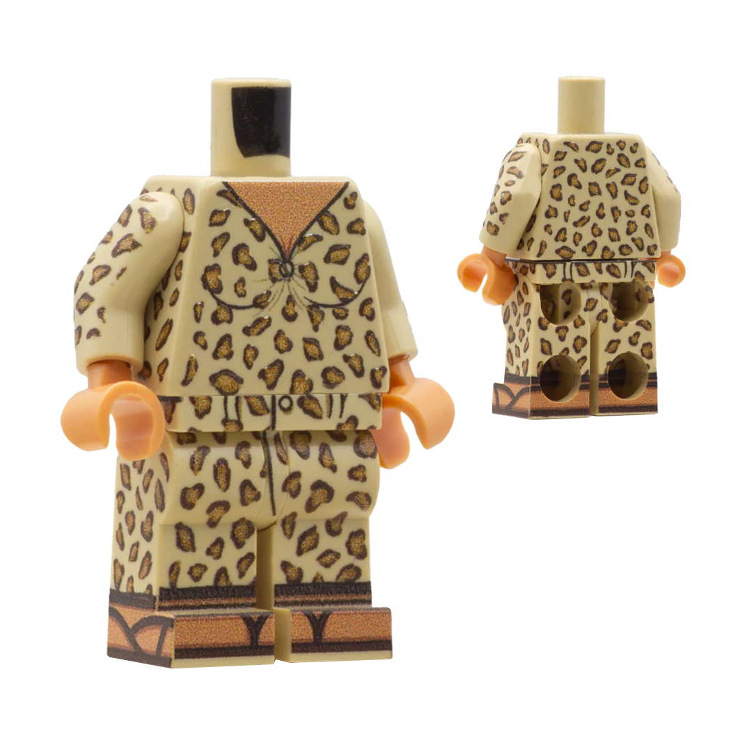 Leopard Print Full Outfit - Custom Design Minifigure Outfit - Image 3