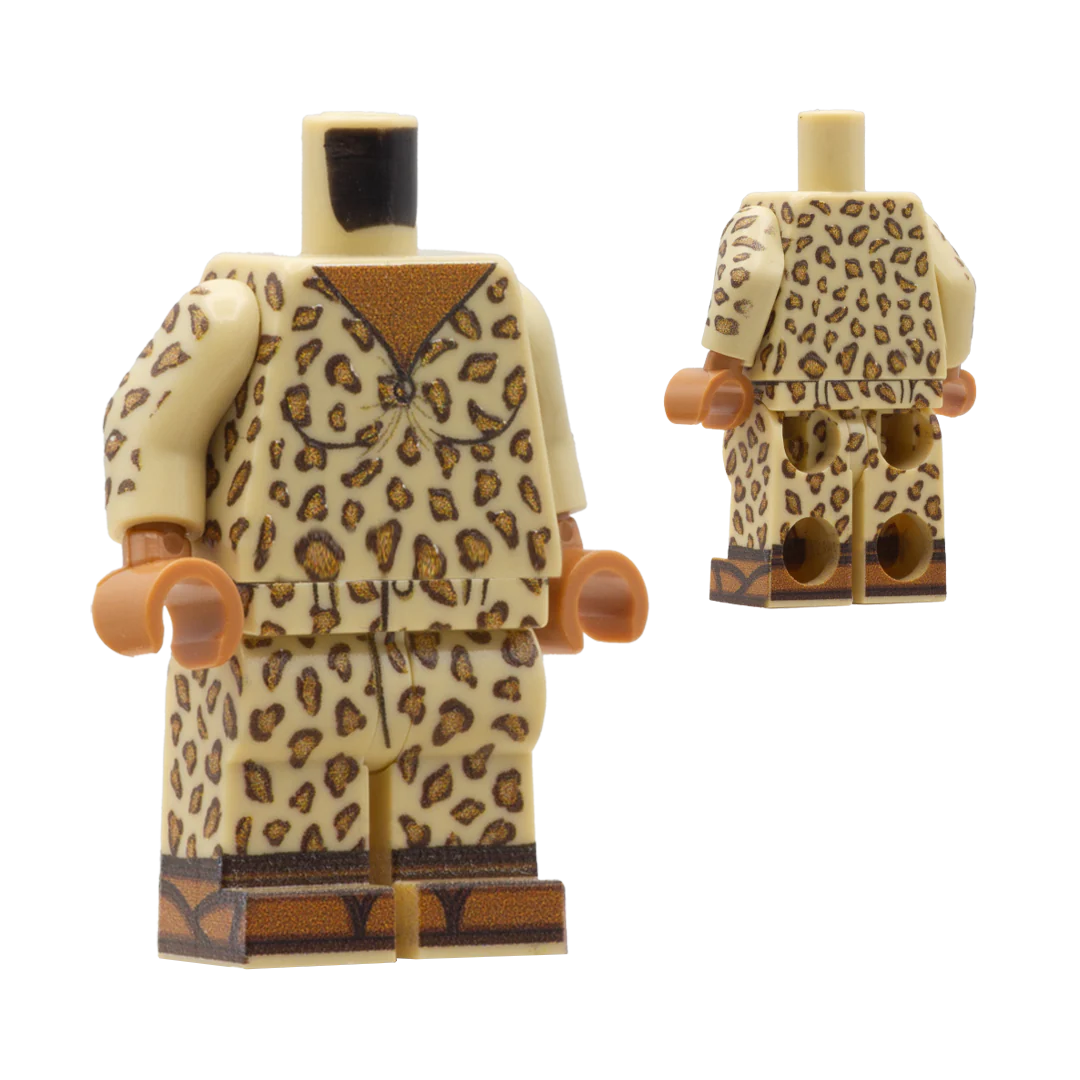 Leopard Print Full Outfit - Custom Design Minifigure Outfit - Image 4