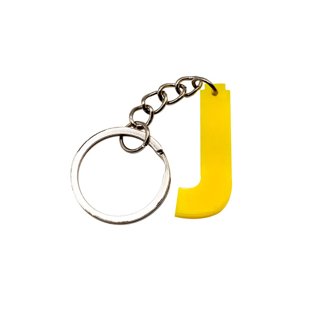 Letter Keychain - Laser Cut Acrylic - Image 10