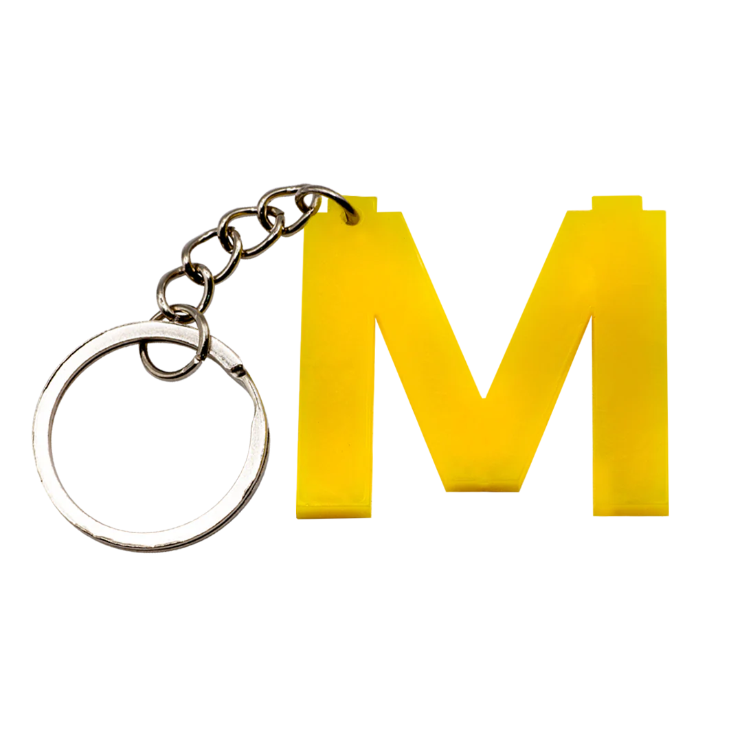 Letter Keychain - Laser Cut Acrylic - Image 13