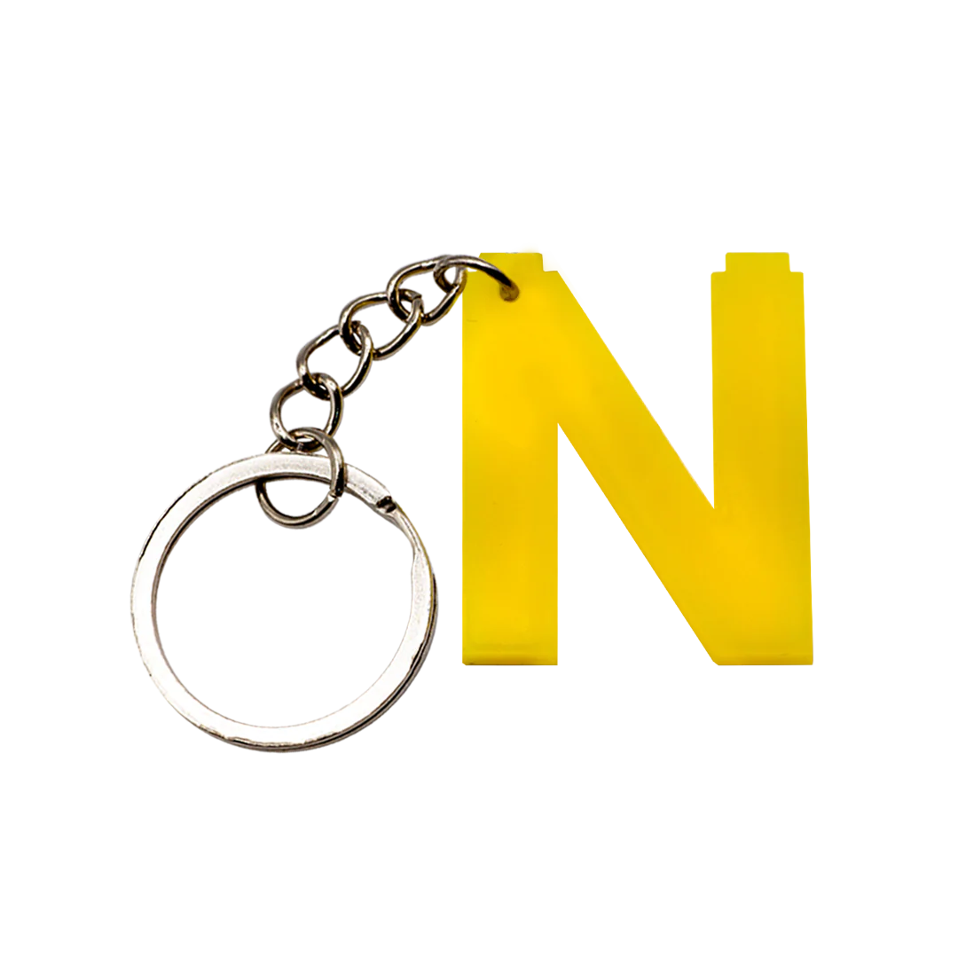 Letter Keychain - Laser Cut Acrylic - Image 14