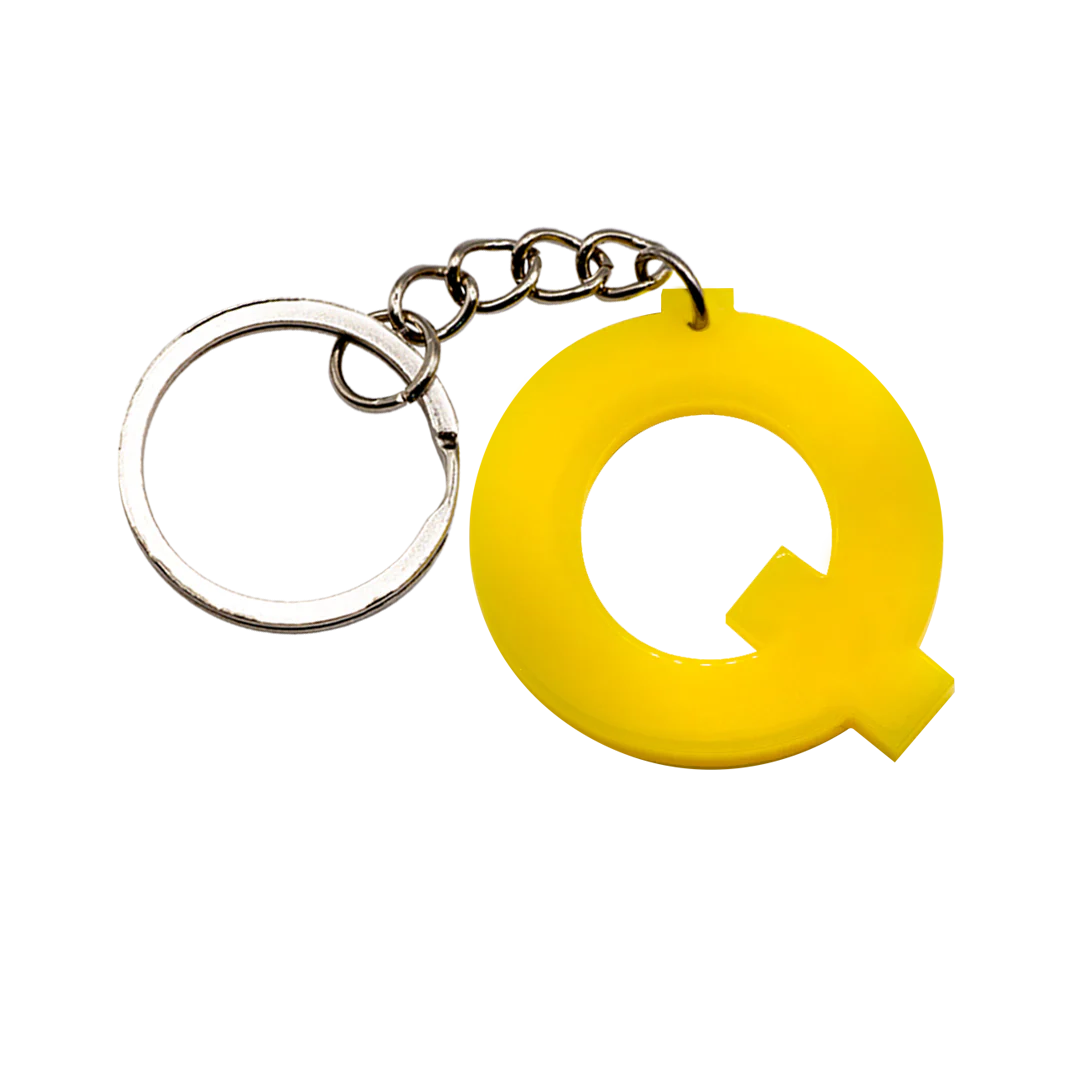 Letter Keychain - Laser Cut Acrylic - Image 17
