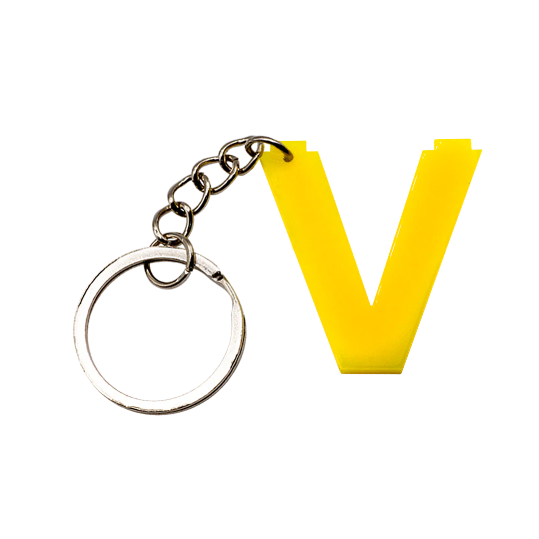 Letter Keychain - Laser Cut Acrylic - Image 22