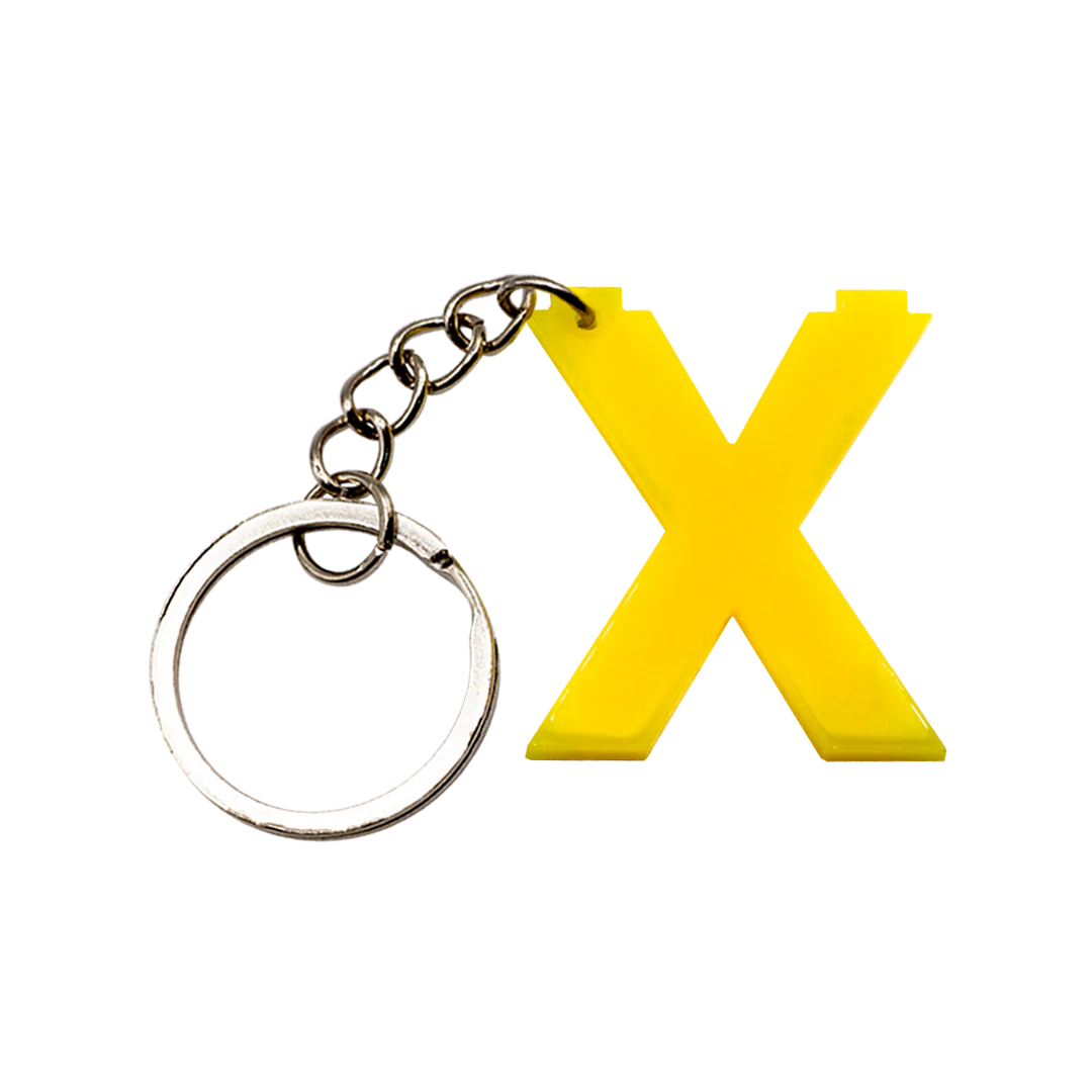 Letter Keychain - Laser Cut Acrylic - Image 24