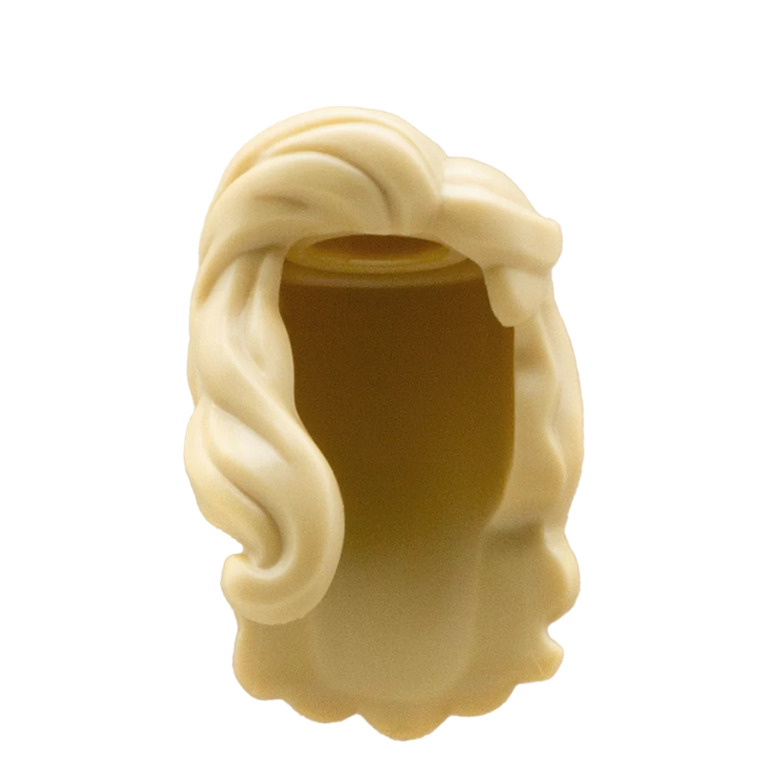Blonde Wavy Witch's Hair - LEGO Minifigure Hair