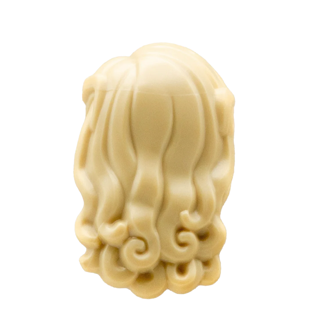 Blonde Wavy Witch's Hair - LEGO Minifigure Hair - Image 2