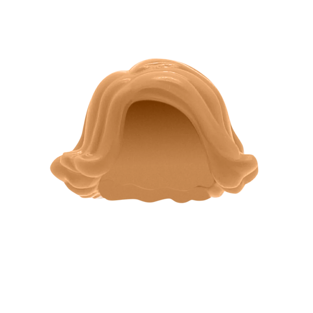 Light Ginger Flicked Out Bob - LEGO Minifigure Hair