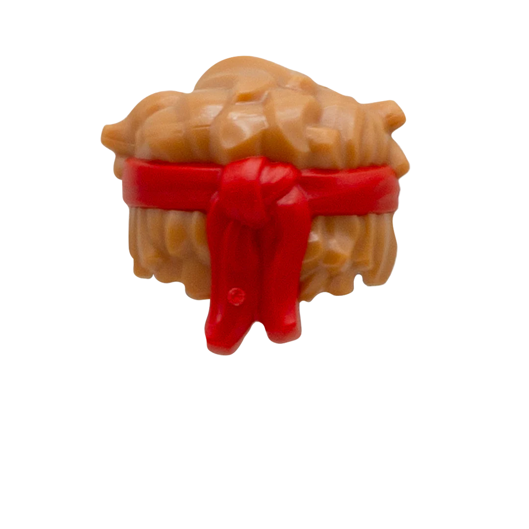 Light Ginger Hair with Headband - LEGO Minifigure Hair - Image 3
