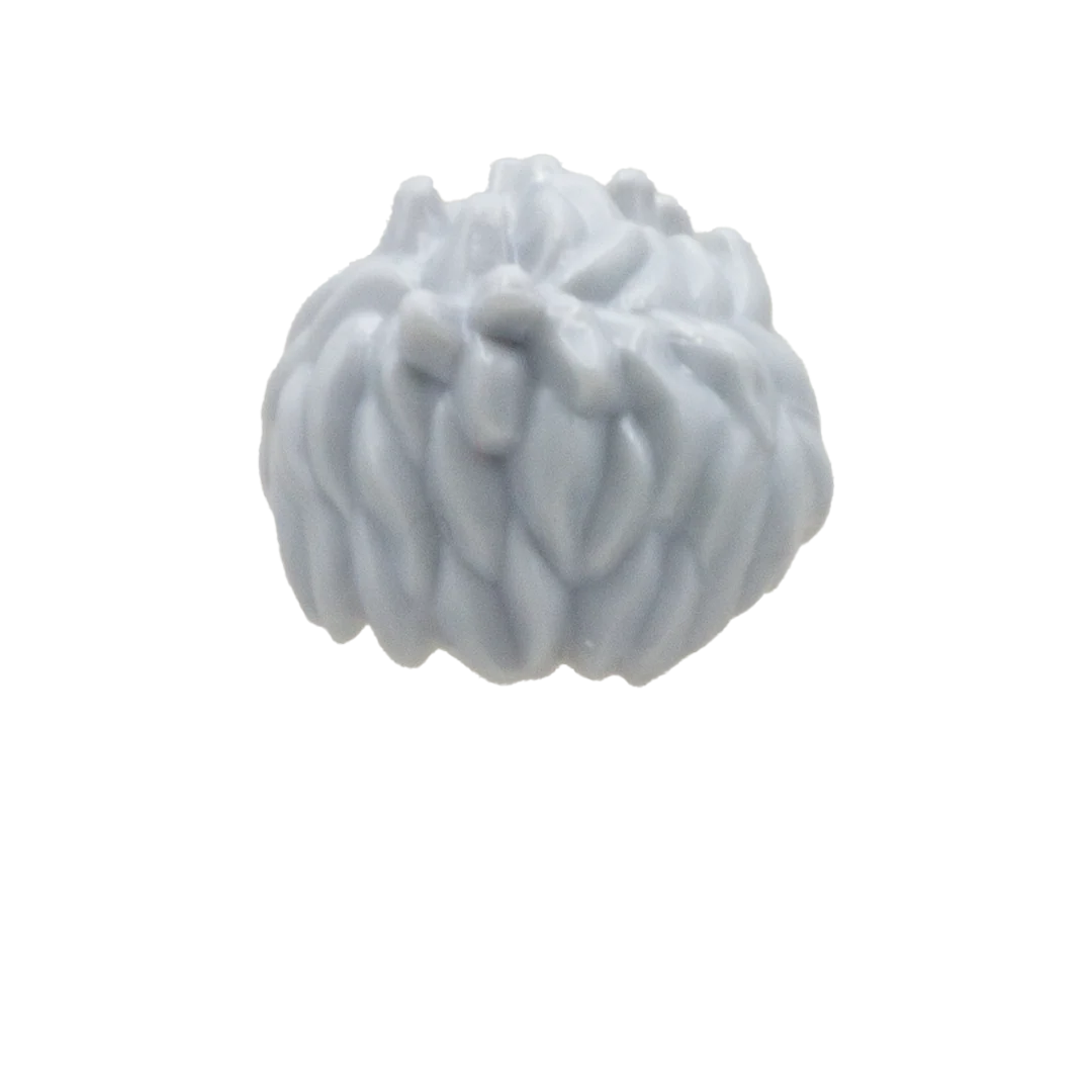 Light Grey Spiky Hair - LEGO Minifigure Hair - Image 2