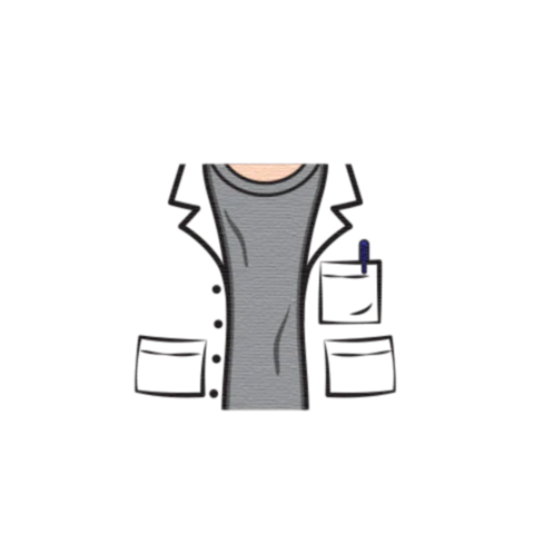 Loose Lab Coat - Custom Design Minifigure Torso - Image 33