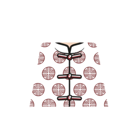 Male Chinese New Year Torso - Custom Design Minifigure Torso - Image 3