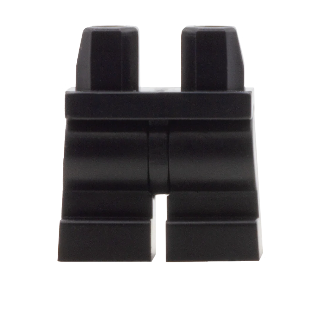 Medium Legs (Black) - LEGO Minifigure Legs