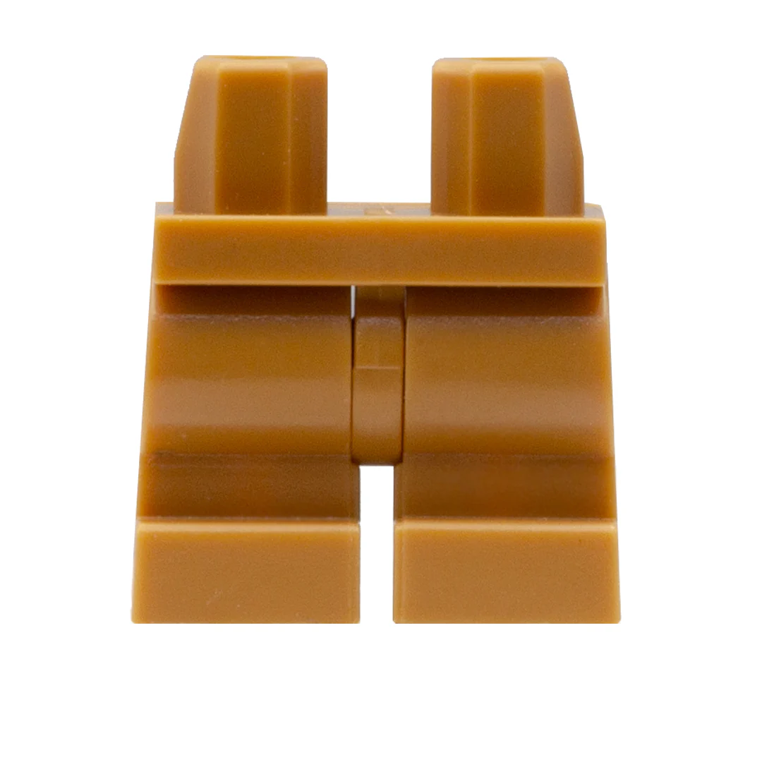 Medium Legs (Light Brown/Medium Flesh) - LEGO Minifigure Legs
