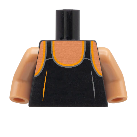 Men's Running Vest - Custom Design Minifigure Torso - Image 16