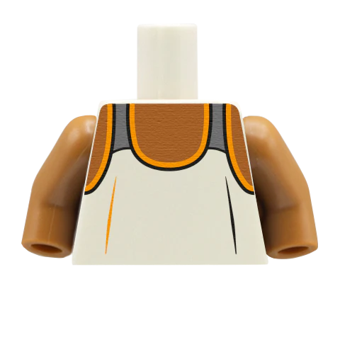 Men's Running Vest - Custom Design Minifigure Torso - Image 7