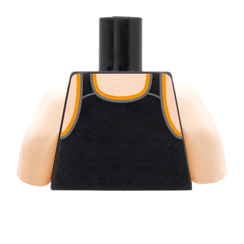 Men's Running Vest with Phone Armband - Custom Design Minifigure Torso - Image 10