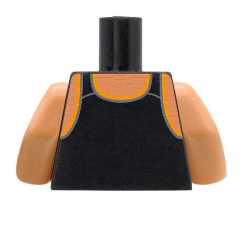 Men's Running Vest with Phone Armband - Custom Design Minifigure Torso - Image 11