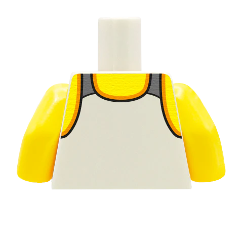 Men's Running Vest - Custom Design Minifigure Torso - Image 9