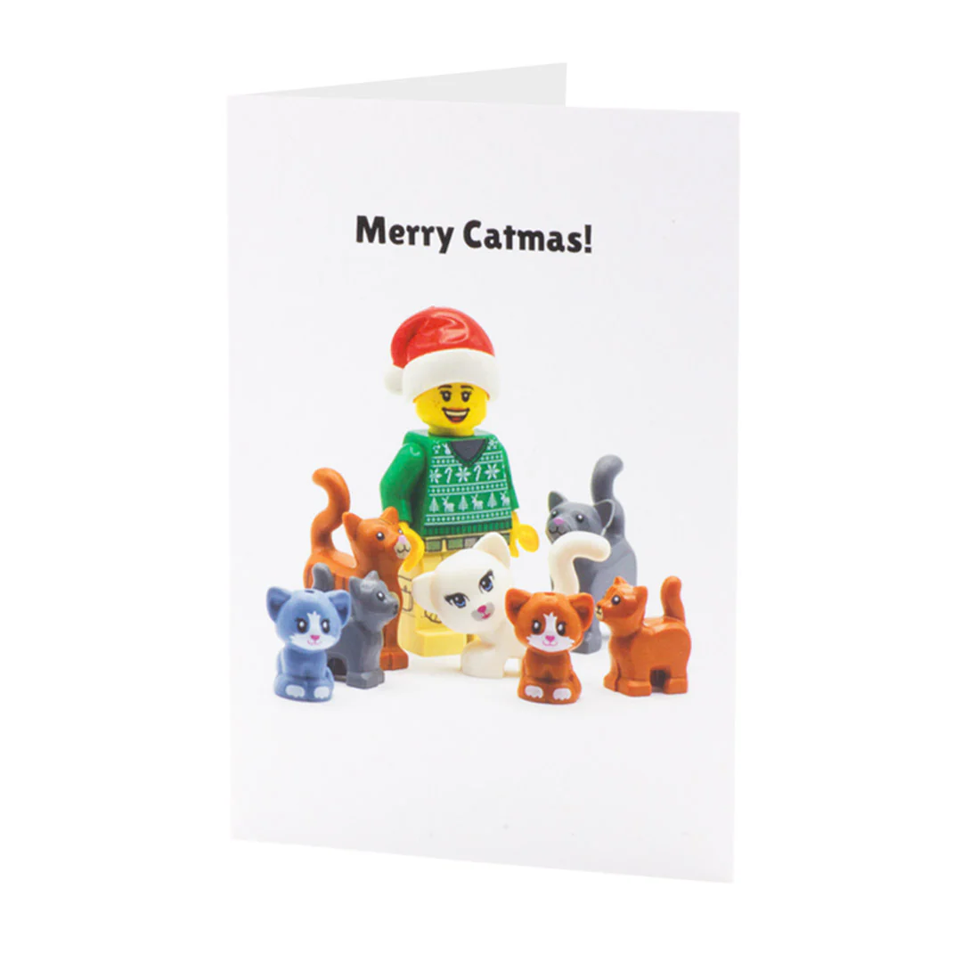 Merry Catmas - Greeting Card